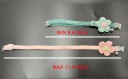 Decoratieve halsband voor katten en kleine honden met bloem en bel Verstelbare textiele halsband Voor herfst- en wintergebruik 4