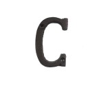 Decoratieve ijzeren letter C527 4