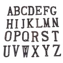Decoratieve ijzeren letter C527 1
