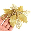 Decoratieve kerstbloemen 12 stuks 5
