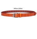 Decoratieve leren damesriem J2856 12
