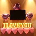 Decoratieve lichtgevende letters 3