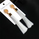 Decoratieve oorbellen voor dames Kwastjes J3196 14