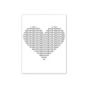 Decoratieve poster met opschrift 10