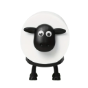 Decoratieve toiletrolhouder in de vorm van een herder. Vrijstaande toiletrolhouder. Dierenhouder voor in de badkamer. 2