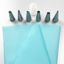 Decorating Piping Bag - 6 Nozzles 6
