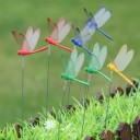 Décoration à piquer libellule 10 pcs 2