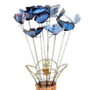 Décoration à piquer papillon 10 pcs H897 6