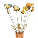 Décoration à piquer papillon 10 pcs H897 7