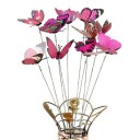 Décoration à piquer papillon 10 pcs H897 9