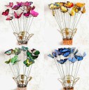 Décoration à piquer papillon 10 pcs H897 1
