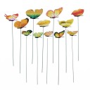Décoration à piquer papillon 12 pcs 9