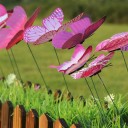 Décoration à piquer papillon 12 pcs 2