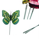 Décoration à piquer papillon 5 pcs 3