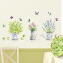 Décoration autocollante avec des fleurs 2