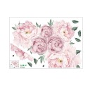 Décoration autocollante avec des pivoines 2