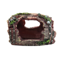 Décoration d'aquarium Tronc d'arbre creux Maison d'aquarium Abri pour poissons Aspect naturel Accessoires d'aquarium Paysage sous-marin 4