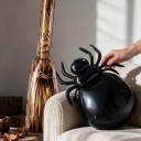 Décoration d'Halloween Ballons Gonflables 5 pcs Maison Hantée Debout 150 x 106 cm Corbeau Balai et 2 Araignées Noir Orange et Violet 3