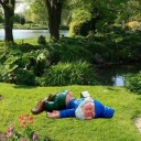Décoration de jardin gnome H1008 4