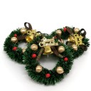 Décoration de mini couronne de Noël 2