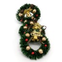 Décoration de mini couronne de Noël 3