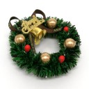 Décoration de mini couronne de Noël 4