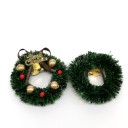 Décoration de mini couronne de Noël 5