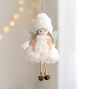 Décoration de Noël ange suspendu 17 x 9 cm 2