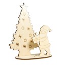 Décoration de Noël en bois debout 7