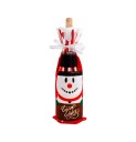 Décoration de Noël pour bouteille de vin J3468 3