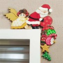 Décoration de Noël pour cadre de porte 2