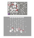 Décoration de Noël pour fenêtre J3469 6
