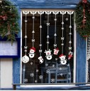 Décoration de Noël pour fenêtre J3469 4