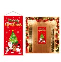 Décoration de Noël pour porte 6