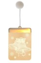 Décoration de Noël suspendue lumineuse 8