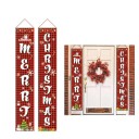 Décoration de porte suspendue de Noël 6