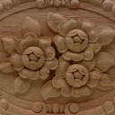 Décoration découpée avec des fleurs 2
