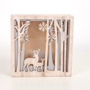 Décoration en bois lumineuse 5