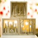 Décoration en bois lumineuse 2