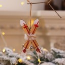 Décoration en bois skis 4