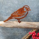 Décoration en métal pour jardin oiseau 2