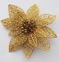 Décoration étoile de Noël 10 pcs 4