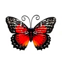 Décoration murale papillon H978 16