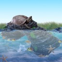 Décoration pour aquarium - Pont 2
