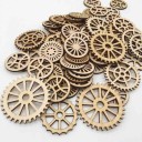 Décoration roues dentées 50 pcs 1