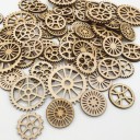 Décoration roues dentées 50 pcs 2