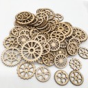 Décoration roues dentées 50 pcs 4