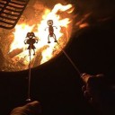 Décoration sur une fourche à griller 2