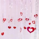 Décoration suspendue cœurs 100 pcs 1