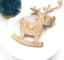 Décorations de Noël en bois 3 pcs 34